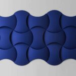 Abstracta Sky Wall Wall-Mounted Modular Magnetic Acoustic Wall Panel front view