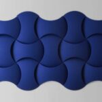 Abstracta Sky Wall Wall-Mounted Modular Magnetic Acoustic Wall Panel front view