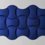 Abstracta Sky Wall Wall-Mounted Modular Magnetic Acoustic Wall Panel front view
