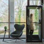 Nowy Styl Spix Booth 1U Single-Person Media Panel Acoustic Phone Booth