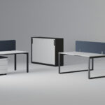 Nowy Styl Sqart Wire Trunking Vertical Upholstered Cable Management