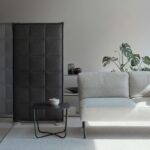 Abstracta Stitch Floor Freestanding Upholstered Acoustic Room Divider
