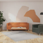 Nowy Styl Studio Armchair 4-Leg Frame With Armrests Upholstered Armchair