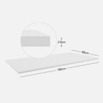 Actiforce Sls Collection PA-TT A 160080 Rectangular Square Edge Table Top