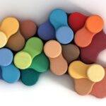 Nowy Styl Tapa Pouffe N4-I Upholstered Modular Pouffe