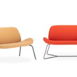 Nowy Styl Tilkka Sofa 2-Seater 4-Leg Frame LB-Uph Back Upholstered Sofa