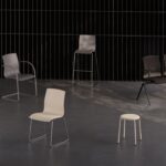 Kusch + Co Trio Stool 4L W 4-Leg No Backrest Stool