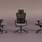 Nowy Styl Trofi Swivel Chair Mesh Hrt Task With Armrests Back Office Chair