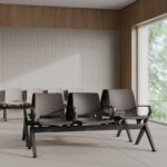 Kusch + Co V-Care Bench-2 Prm 2-Seat With Side Beam Seating