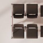 Kusch + Co V-Travel Bench-2 Prm 2-Seat With Table Beam Seating detail view