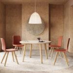 Nowy Styl Vapaa Frame Chair 4S Uph HB 4-Star Base Upholstered High Frame Chair
