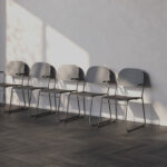 Nowy Styl Vesta-New Cfp Cantilever With Armrests Upholstered Frame Chair