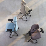 Nowy Styl Viden Swivel Chair LB-Uph Back Task Upholstered Low Office Chair