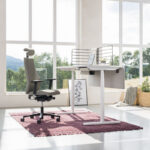 Nowy Styl Viden Swivel Chair LB-Uph Back Task Upholstered Low Office Chair