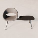 Kusch + Co Volpino Bench-4 Plastic Back 4-Seat Decorative Cut-Out Beam Seating Volpino four-seat bench packshot