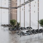 Kusch + Co Volpino Bench-4 Plastic Back 4-Seat Decorative Cut-Out Beam Seating Volpino bench arrangement 14