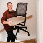 Nowy Styl Withme Swivel Chair P Prf 5-Star With Armrests Perforated Office Chair