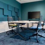 Nowy Styl Meethink Table One-Column One-Plate Base Round Meeting Table
