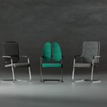Nowy Styl Xenium Stationary Chair CF-Stb Frame Duo-Back Uph Back Cantilever