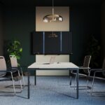 Nowy Styl Xenium CF-Stb Mesh Back Cantilever With Armrests Frame Chair