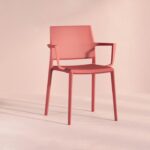 Nowy Styl Yuni Stationary Chair 4-Leg Frame Plastic Seat And Frame Chair