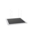 Cascando Pillow Free Square Square Suspended Acoustic Panel One-Sided Wool