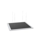 Cascando Pillow Free Square Square Suspended Acoustic Panel One-Sided Wool