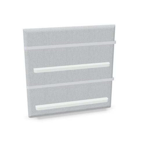 Cascando 6016 G Acoustic Fabric-Covered Wall-Mounted Brochure Magazine Panel