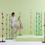 Cascando Bamboo 3 Cm Freestanding Hooks Coat Stand Bamboo freestanding coat stand