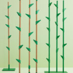 Cascando Bamboo 3 Cm Freestanding Hooks Coat Stand Bamboo freestanding coat stand