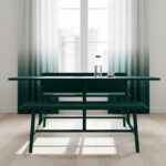 Cascando Piqnic 1300 Four-Person Picnic-Style Table With Integrated Benches