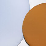 Cascando Pillow Round 120 Wall-Mounted Fabric-Covered Acoustic Wall Panel