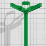 Cascando Flower Plus Cm Freestanding Flower-Shaped Coat Stand