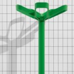 Cascando Flower Plus Cm Freestanding Flower-Shaped Coat Stand