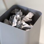 Cascando Flow Paper Bin Waste Bin