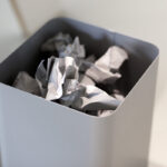 Cascando Flow Paper Bin Waste Bin