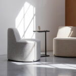 Cascando 6833 With Backrest Modular Seating Element Pully seating element with backrest