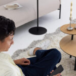 Cascando Bond Beitisch Cm Side Table Coffee Table Bond side table with seating elements