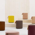 Cascando Pully Triangular Hocker Cm Pouf