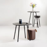 Cascando Pully Hub 4-Leg Square Top High Meeting Table