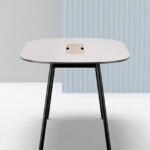 Cascando Pully Meet Besprechungstisch Cm Conference Hpl Top Meeting Table Pully Meet conference table