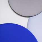 Cascando Pillow Round 160 Wall-Mounted Fabric-Covered Acoustic Wall Panel