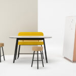 Cascando Pully Barbench Upholstered Backless Bar Bench product view