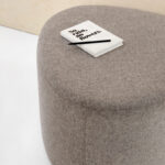 Cascando Pully Island Sitzelement Cm Pouf Upholstered Triangular Seating Element