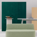 Cascando 6835 With Backrest Modular Sofa Seating Element Cascando Pully modular sofa seating arrangement