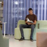 Cascando 6825 With Backrest Modular Seating Element - Pully modular seating arrangement
