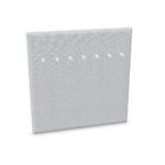 Cascando 6017 G Coat Hook Panel Hooks Fabric-Covered Acoustic Wall Panel