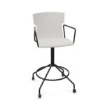 Cascando Co-Chair High High-Back With Armrests Bar Stool