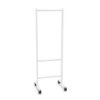 Cascando Round 20 Alu Single Bar Aluminium Frame Coat Stand