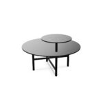 Cascando Bond Coffee Table With Satellite Table Sattellite Coffee Table